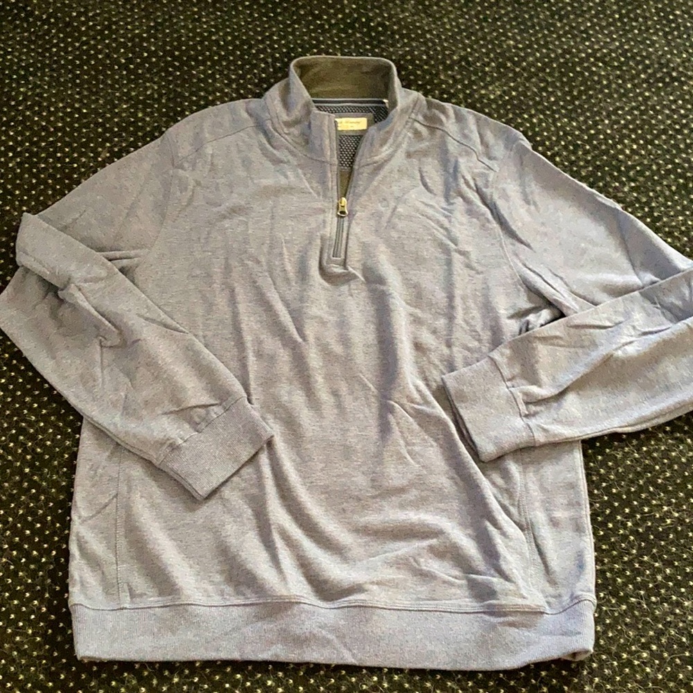 Men's English Laundry 1/4 Zip Sweater Blue